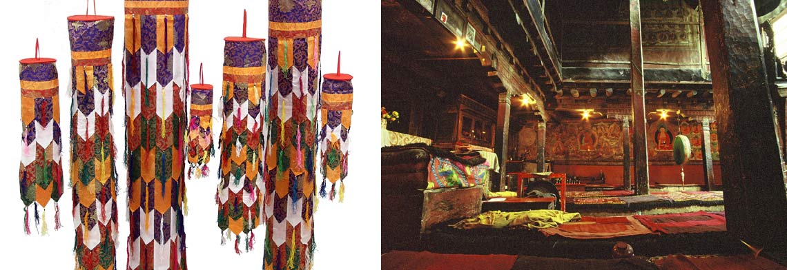 Tibetische Klosterbehänge (Chukar)